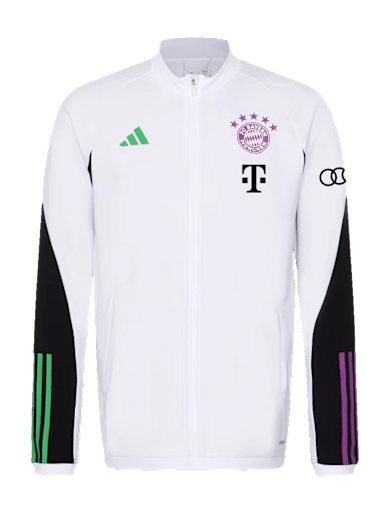 Herren Trainingsjacke Teamline wei Offizieller FC Bayern Store