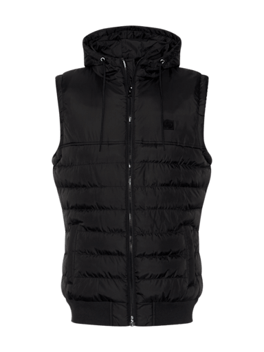 Gilet noir new arrivals capuche homme
