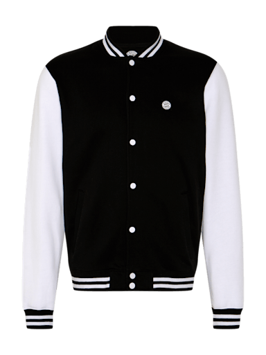 Hombre Chaqueta universitaria Classic negro