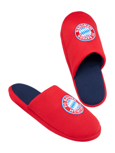 Childrens red shop slippers
