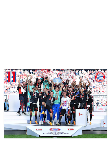 Glasbild Deutscher Meister 2023