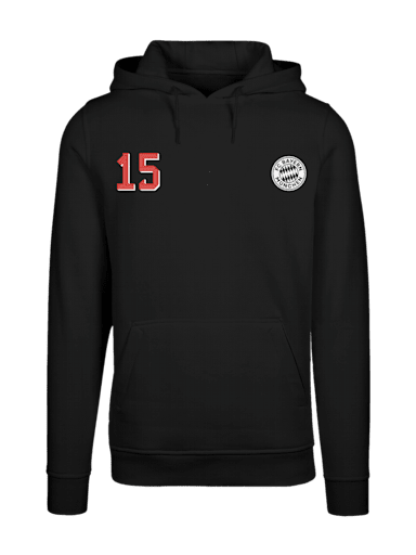 Sweatshirt en molleton de coton uni avec logo brodé 2025