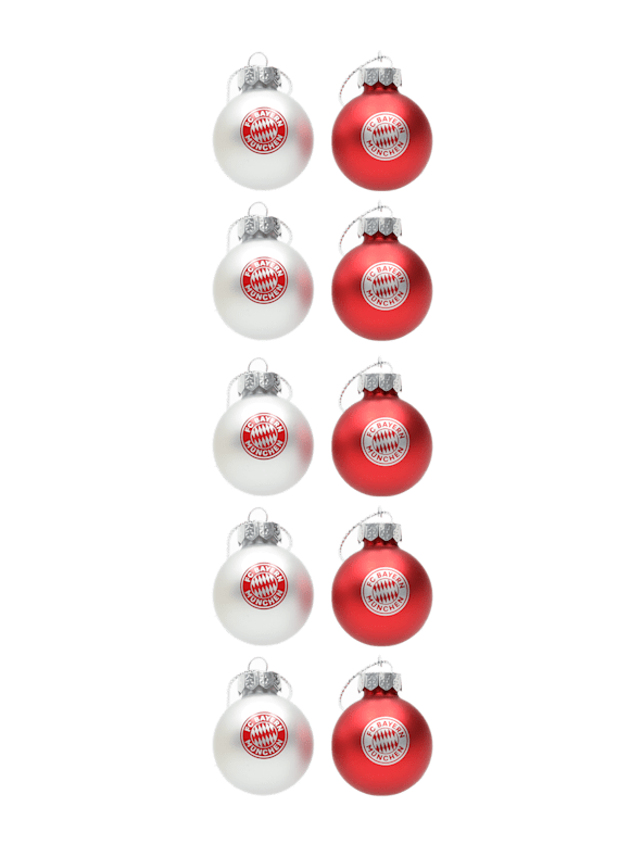 Christbaumkugel 10er Set 1