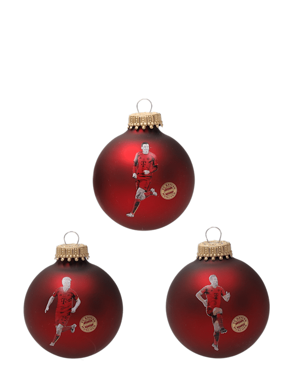 Christbaumkugel Player 3er Set 1