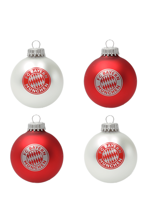 Christmas baubles set of 4 1