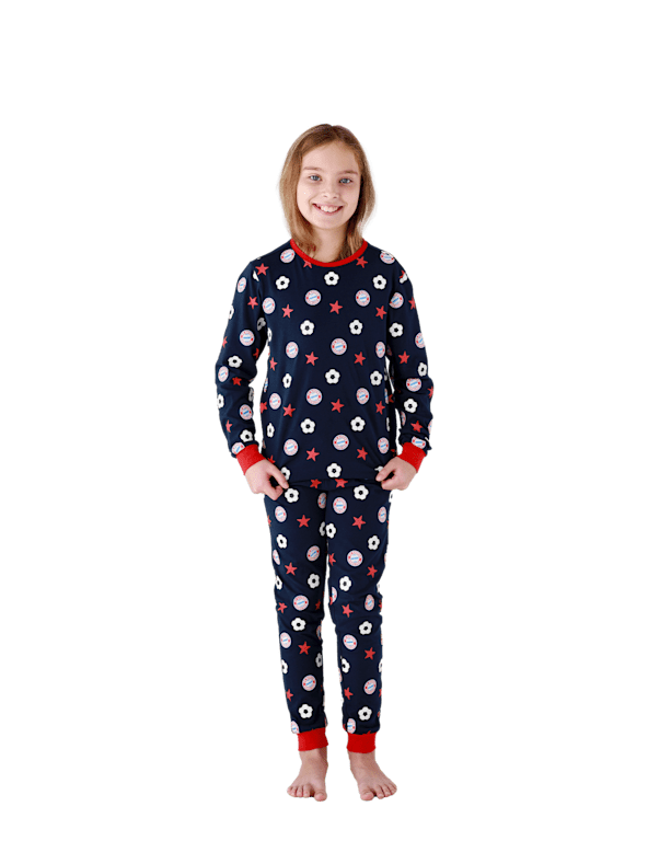 Peignoir Enfant FC Bayern München - 100% Coton, Rouge/Blanc, Logo Brodé