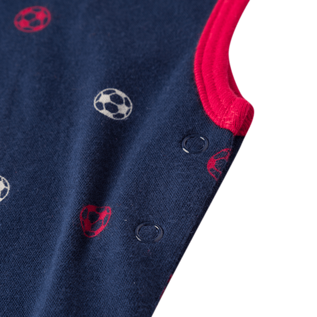 Baby Train Embroidered Footie Romper  Made In Italy