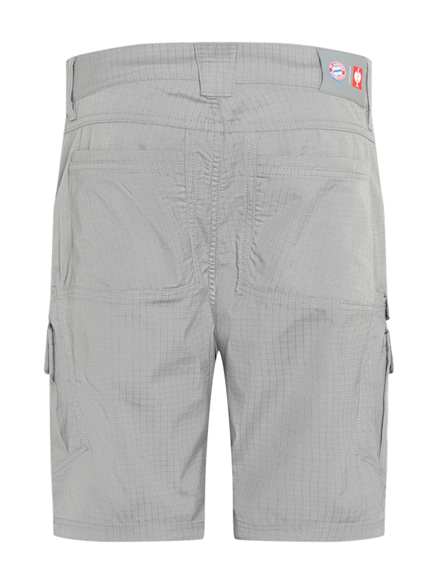 Men FC Bayern work shorts gray Official FC Bayern Munich Store