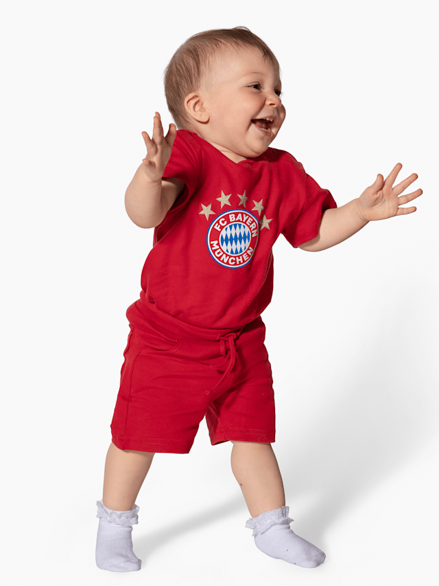 Baby TShirt Logo Offizieller FC Bayern Store