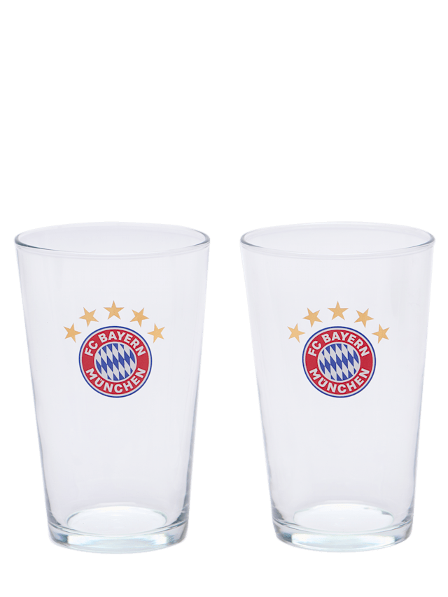 Glas Logo 2er-Set