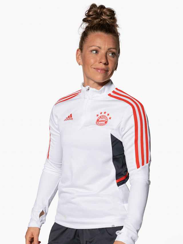 Ladies Teamline training top white Official FC Bayern Munich Store