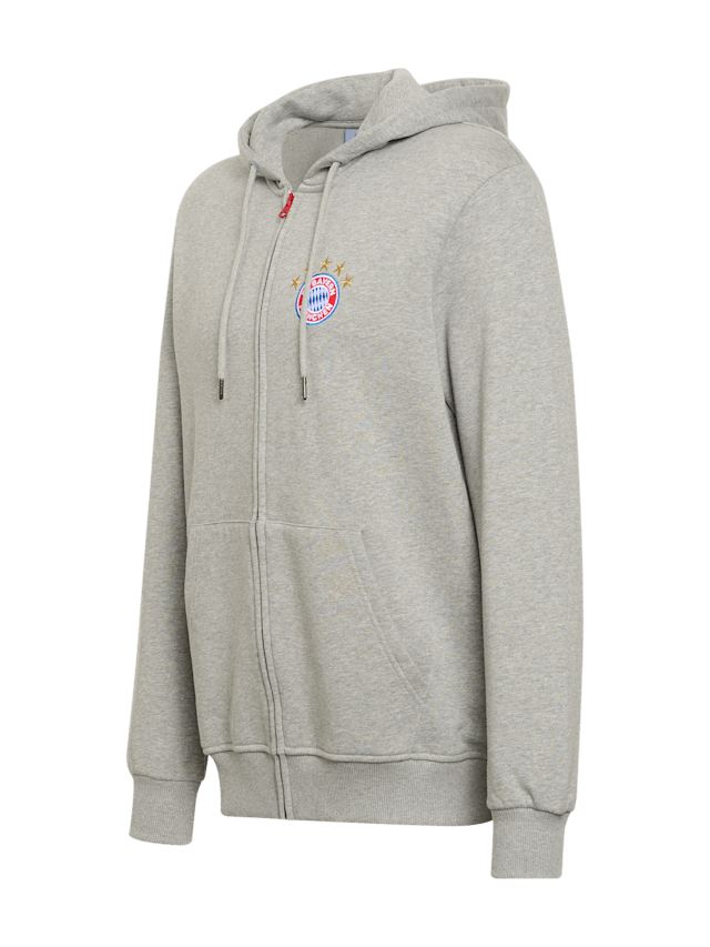 FC Bayern München Zip-Jacke Heimat - Offizieller Fanartikel Für Herren