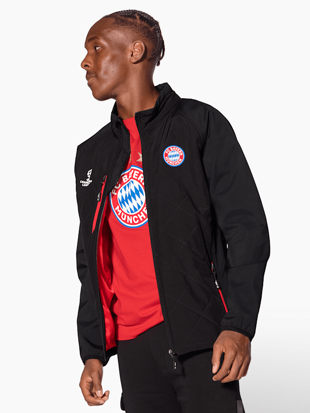 Men Hybrid jacket UCL black Official FC Bayern Munich Store