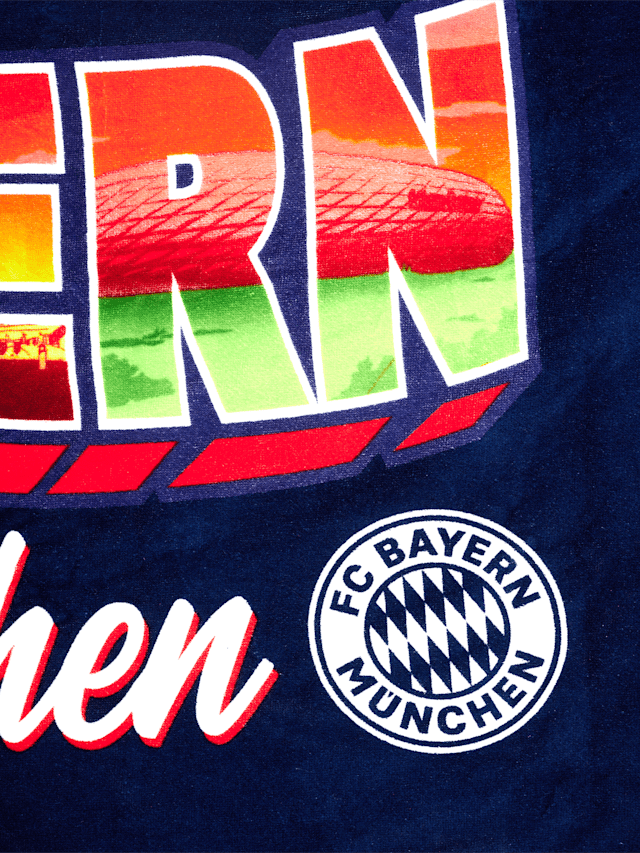 Greetings Bavaria beach towel Official FC Bayern Munich Store