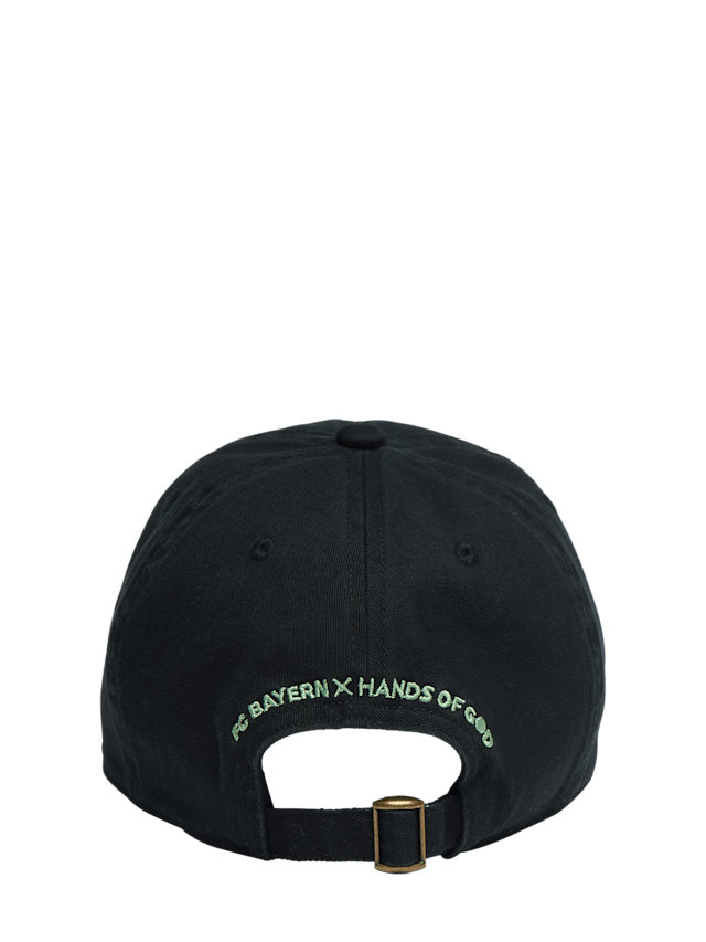 Casquette FC Bayern Munich - Logo Brodé, Noir, Taille Unique, Fermeture Réglable