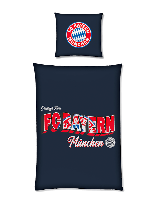 Greetings from Bavaria bed linen Official FC Bayern Munich Store