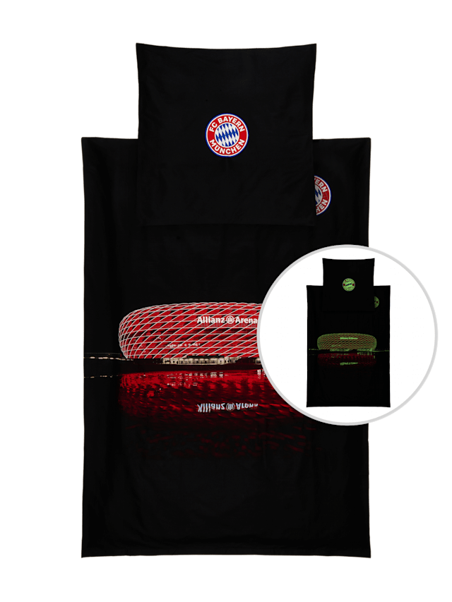 Biancheria Da Letto Borussia Dortmund Glow In The Dark - Copripiumino 135x200 Cm Ufficiale - Foto 3