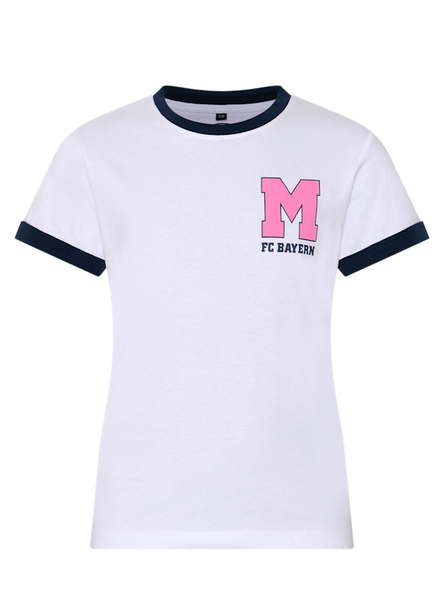 Children College Tshirt white Official FC Bayern Munich Store