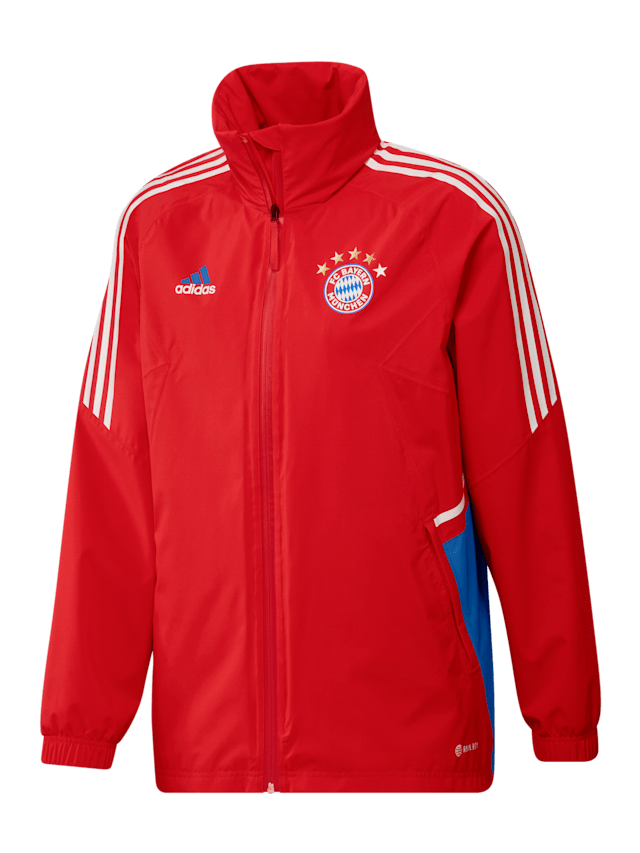 Herren Teamline rain jacket rot Official FC Bayern Munich Store