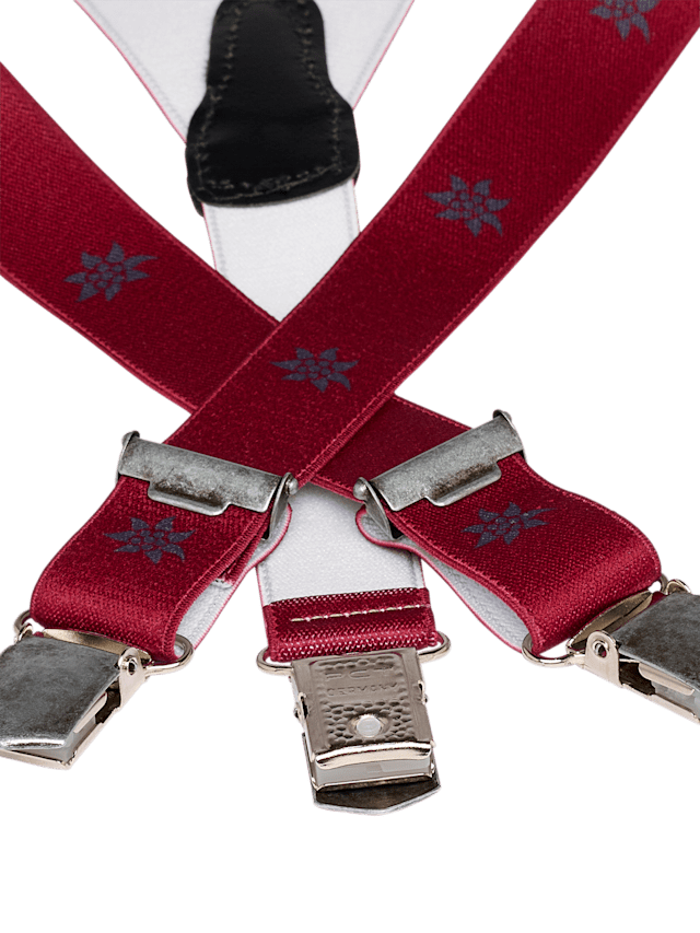 Oktoberfest Hosenträger Mit 3 Clips - Bunte Trachten Accessoires Für Damen & Herren