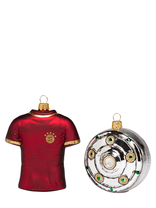 Juego de 2 adornos de Navidad