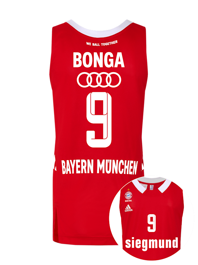 Men Basketball Jersey Home 22 23 red Official FC Bayern Munich Store
