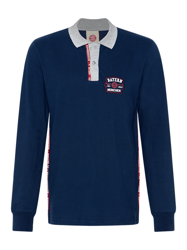Long-sleeved polo shirt record champions