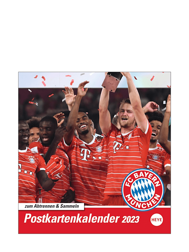 Postcard calendar 2023 | Official FC Bayern Munich Store