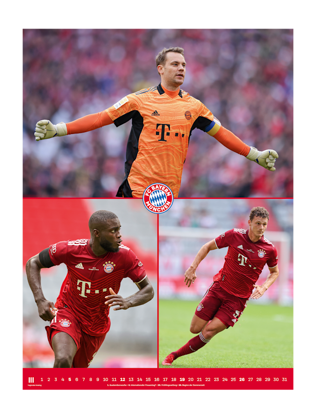 XL Kalender 2023 | Offizieller FC Bayern Store