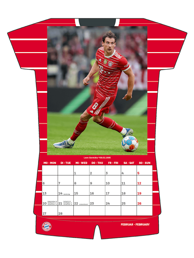 Kit calendar 2023 Official FC Bayern Munich Store