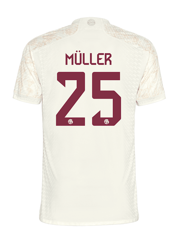 Men Authentic UCL Jersey 23 24 white Official FC Bayern Munich