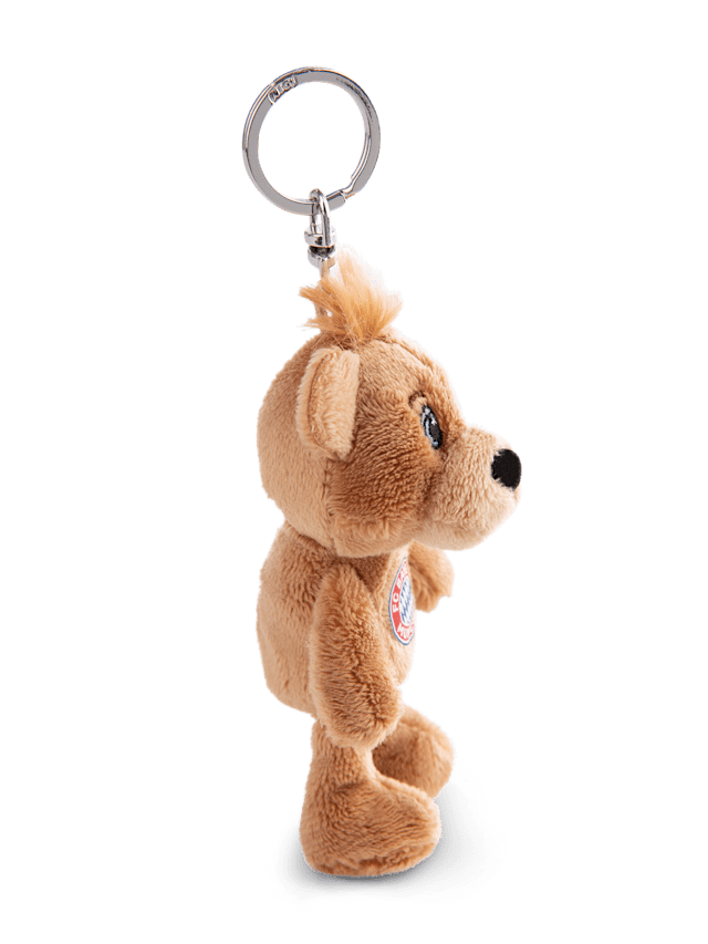 FC Bayern München Schlüsselanhänger Mit Berni Bär - Offizielles Fanartikel