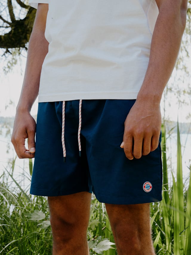 FC Bayern München Badehose Reactive Mia San Mia – Größe L, Aus Polyester