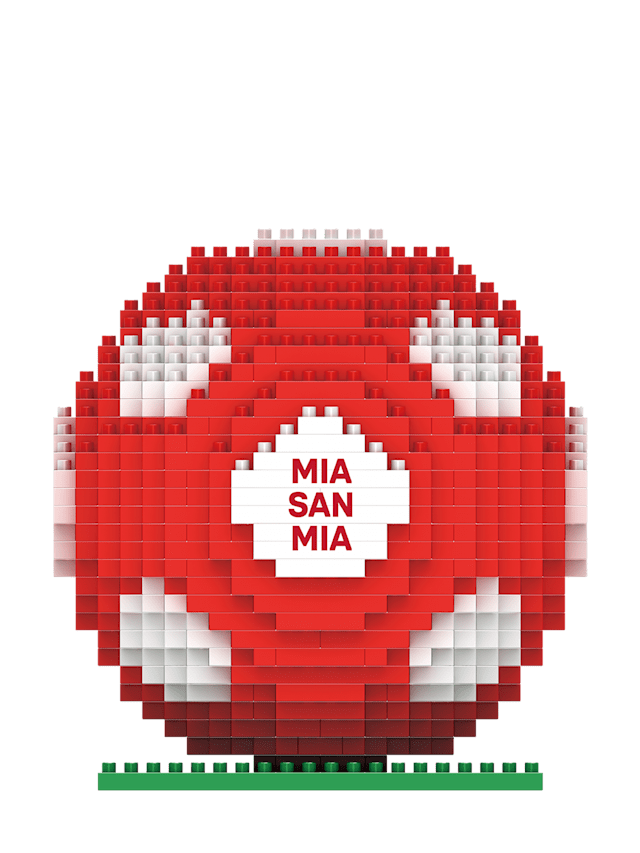 Baustein-Puzzle Fußball 1