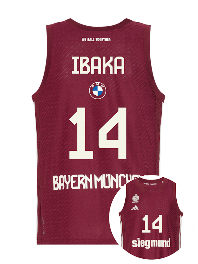 Hombre Camiseta de Baloncesto Aut ntica de Local 23 24 burdeos
