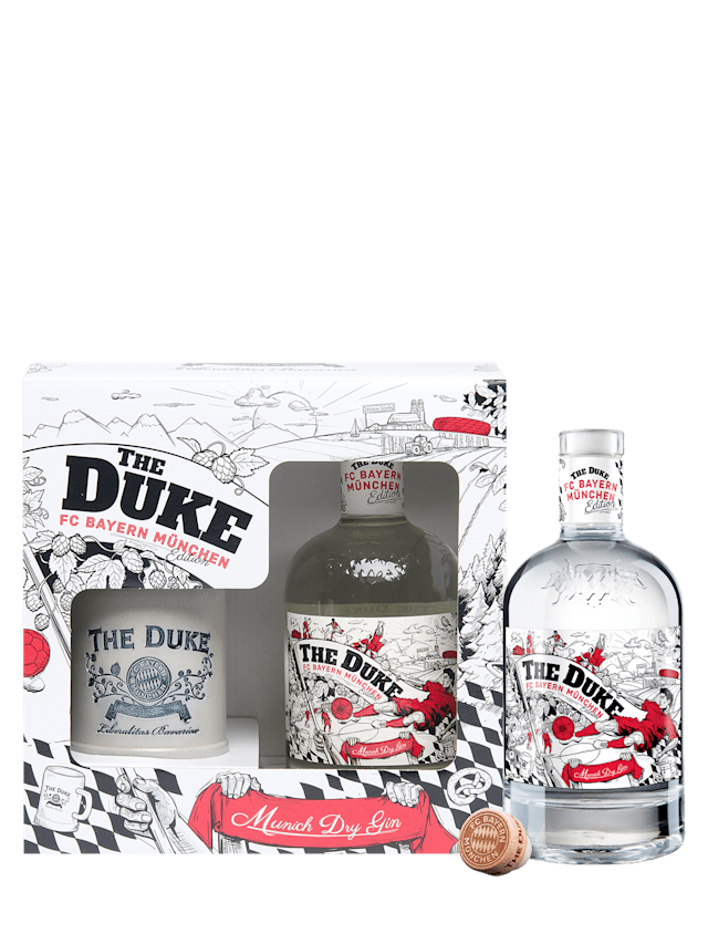 Gin mit Steinkrug + Gratis Gin Offizieller FC Bayern Store