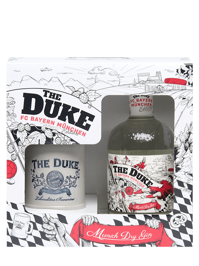 Gin mit Steinkrug + Gratis Gin Offizieller FC Bayern Store