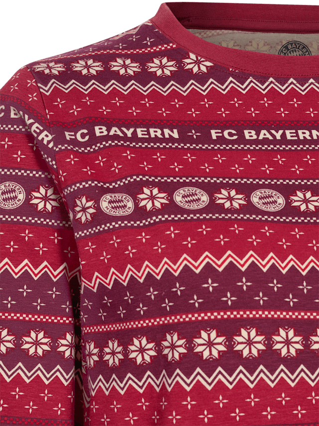 FC Bayern München Kinder Schlafanzug - Offizieller Pyjama Größe 140