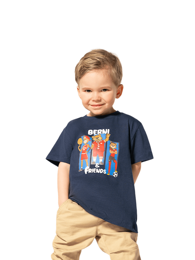 Baby TShirt Berni, Mia, Ben navy Official FC Bayern Munich Store