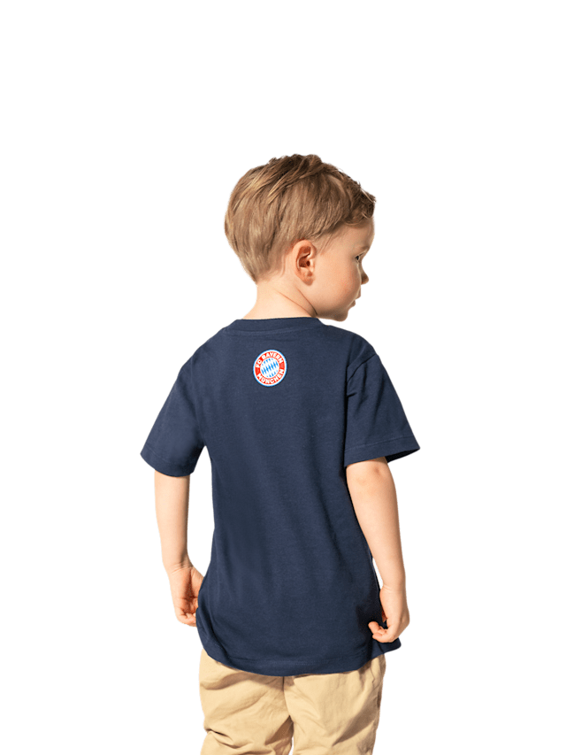 Baby TShirt Berni, Mia, Ben navy Official FC Bayern Munich Store