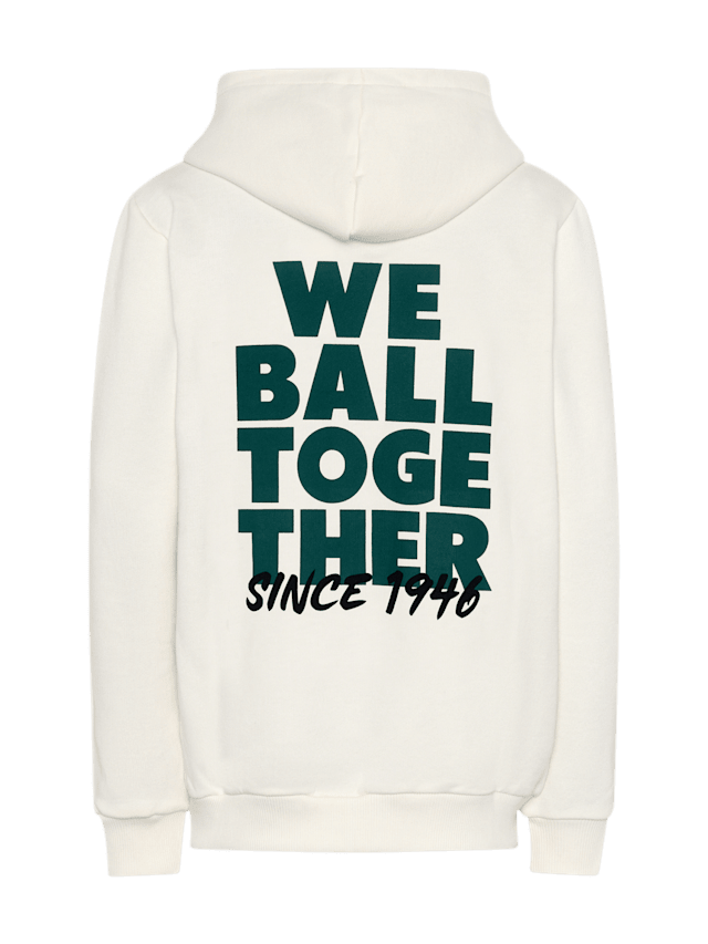 Children Basketball Hoodie We Ball Together white Official FC Bayern