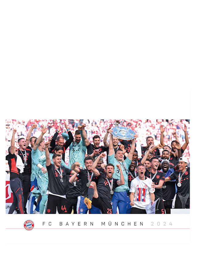 Image Kalender 2024 Official FC Bayern Munich Store