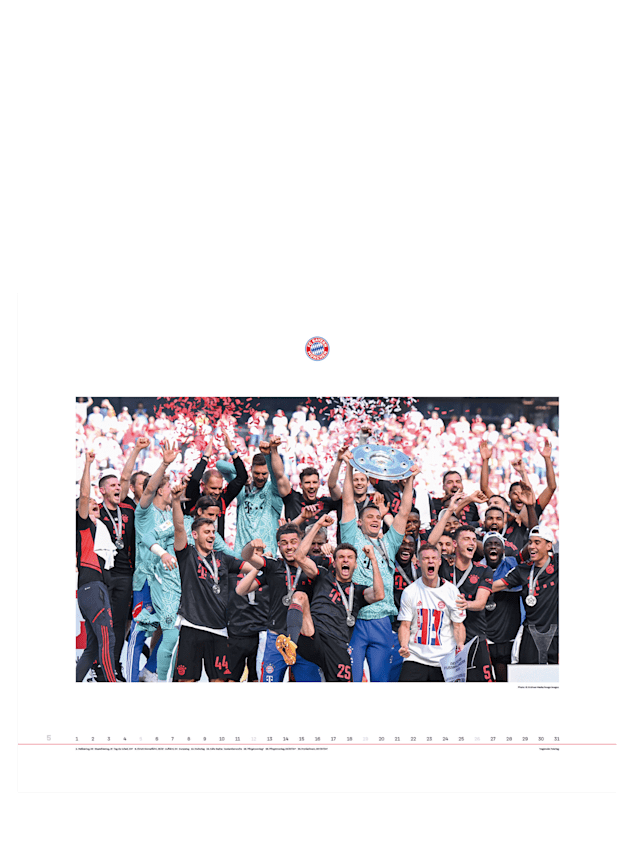 Image Kalender 2024 Official FC Bayern Munich Store