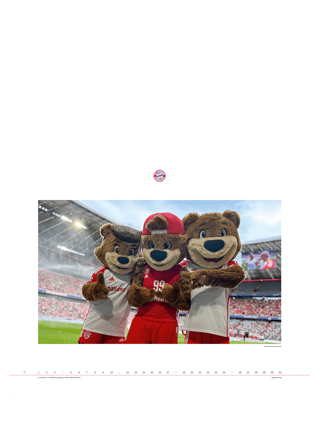 Image Kalender 2024 Official FC Bayern Munich Store