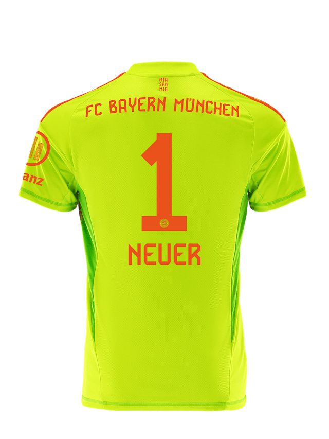 Ninos Camiseta de portero 24 25 amarillo Tienda FC Bayern Munich