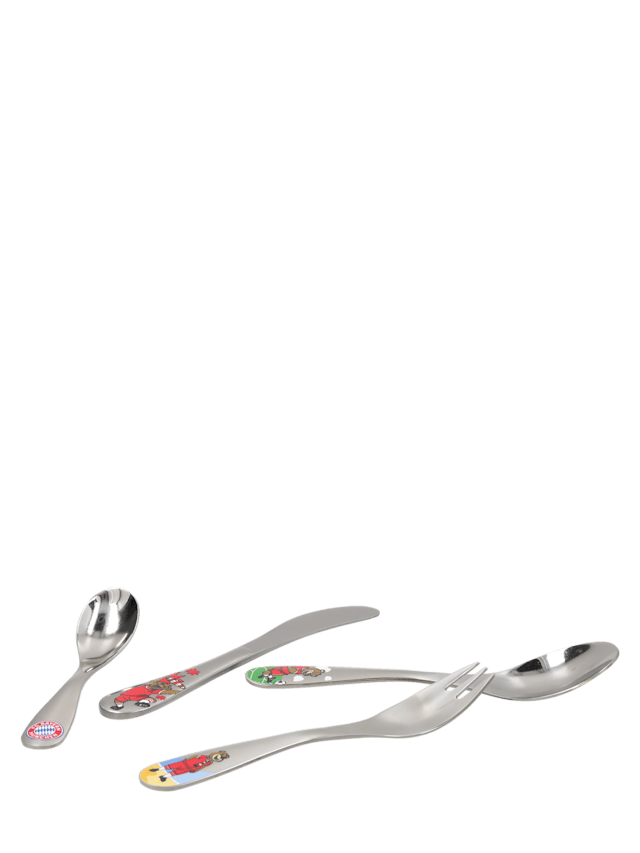 Sous-verres Métal FC Bayern Munich – Lot De 4 Avec Ouvre-bouteille, Argent, Neufs