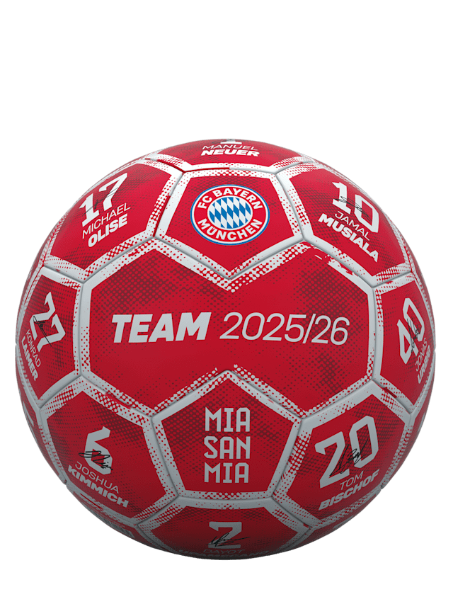 FC Bayern München プリントサイン入りボール 2016/17 FC Bayern München プリントサイン入りボール 2016/17