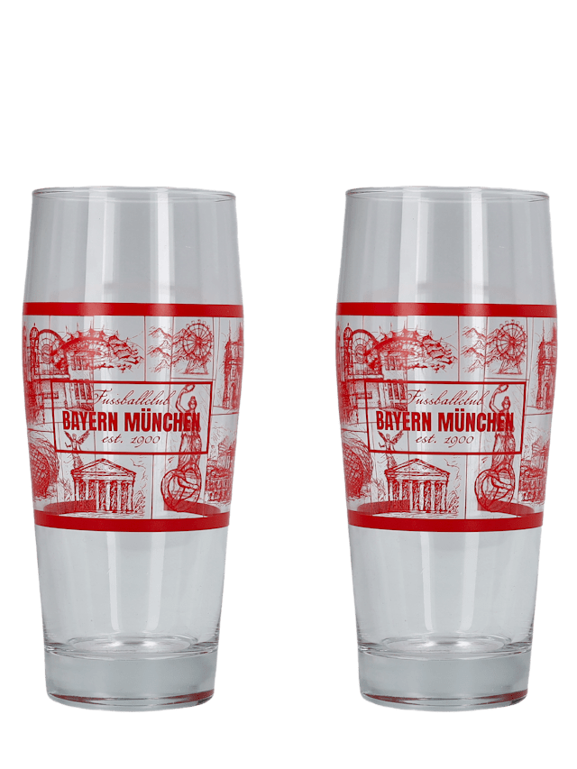 Half glass, set of 2, Munich, 0.5 l 1
