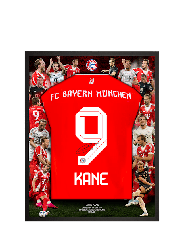 Trikotrahmen Kane Limited Edition 70x90 cm 1