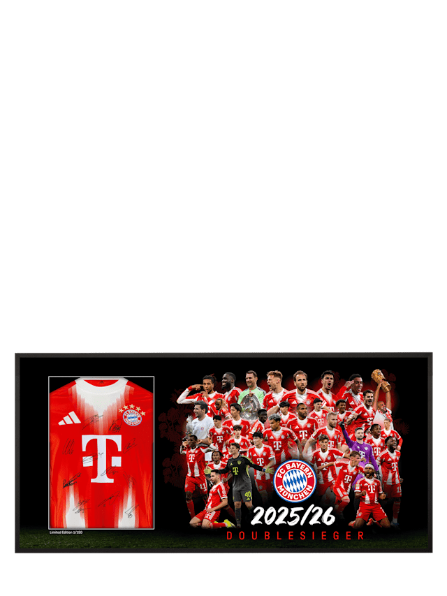 Trikotrahmen 2025/26 Doublesieger Limited Edition 1
